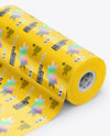 Glossy Film Roll Mockup