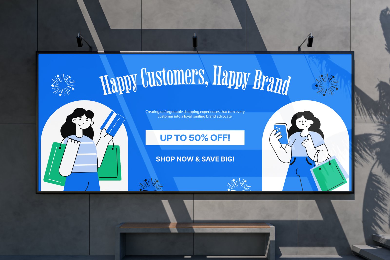 Shopping Illustration Art