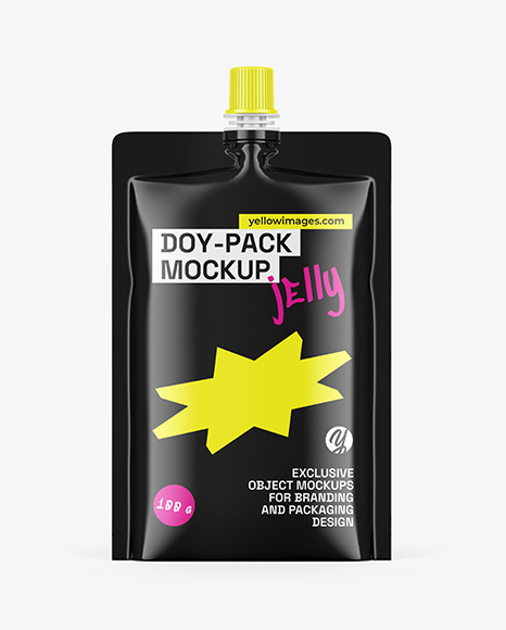 Glossy Doy-Pack Mockup - Instagram+Pack+3517565