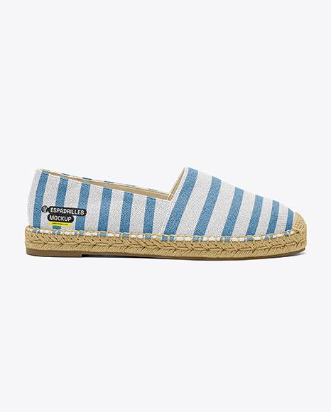 Women's Espadrille Mockup - Apparel mockups