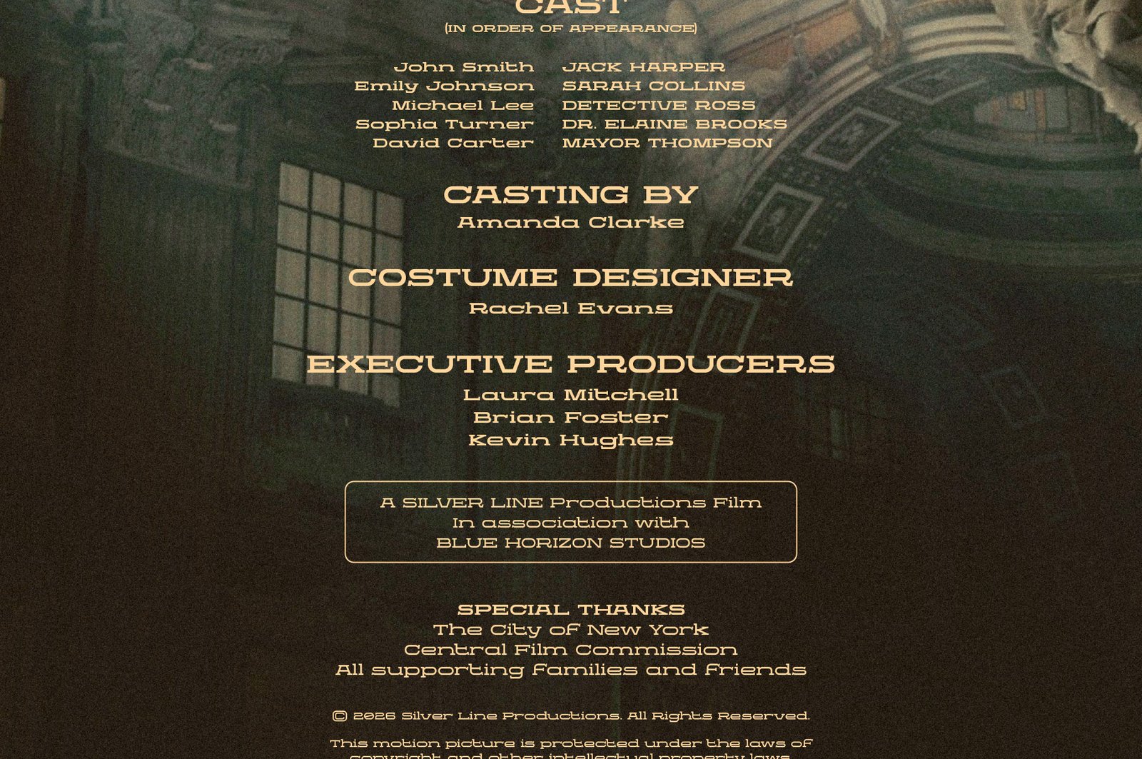 Proscenium Slab - An Ultra-Wide Title Font Designed for Cinema