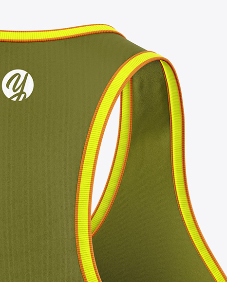 Women's Tank Top Mockup - Back View