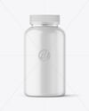Matte Pills Bottle Mockup