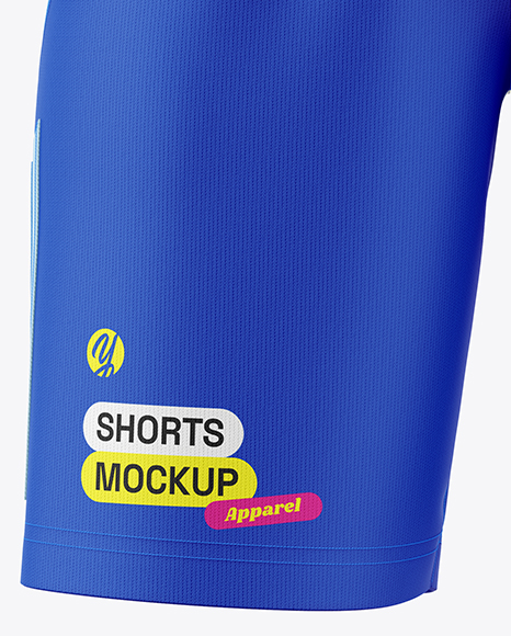 Training Shorts Mockup - Front View