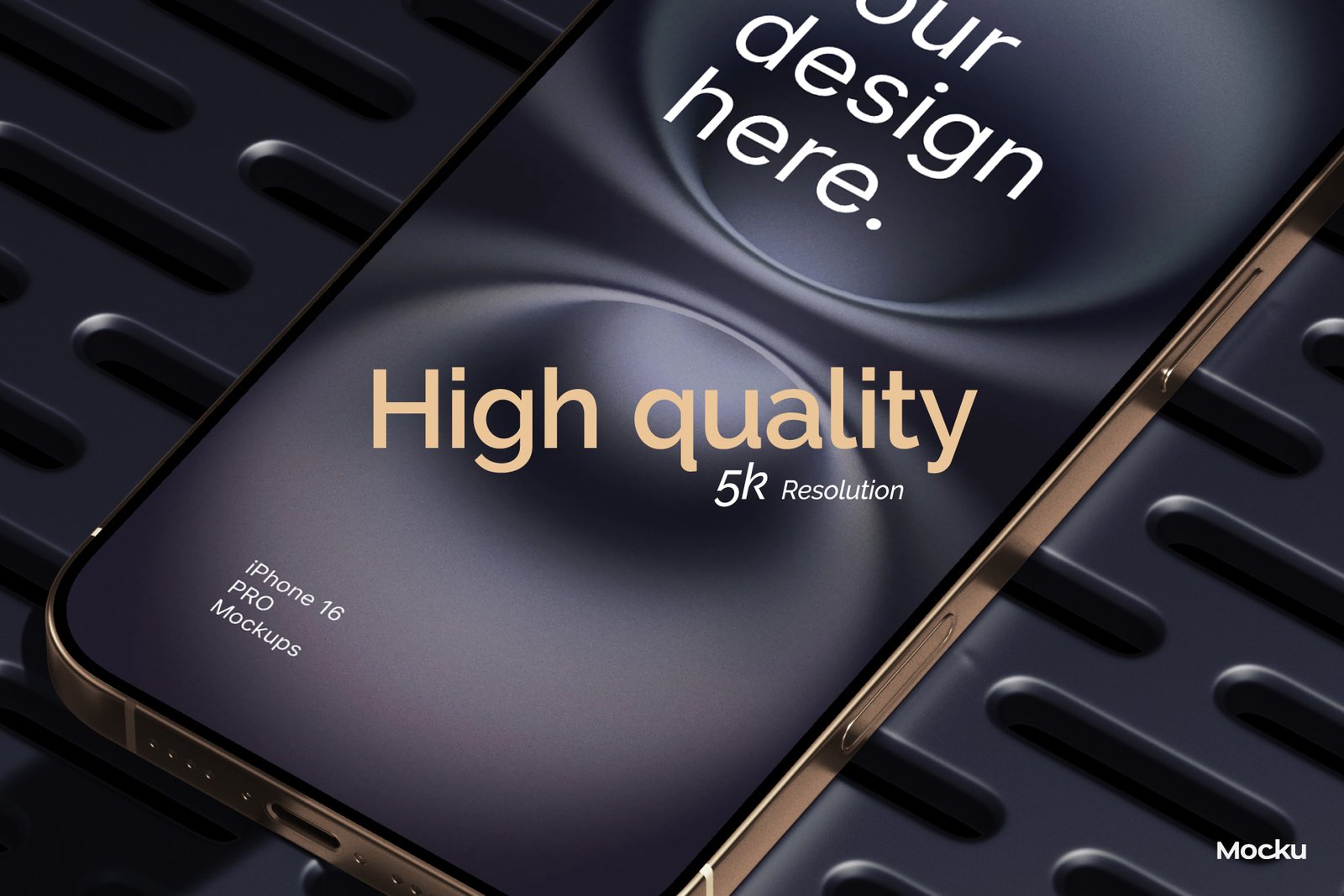 Iphone 16 Mockups - Industrial set