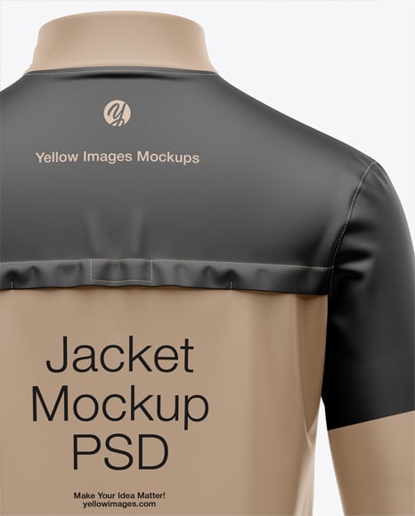 Men’s Sport Jacket Mockup