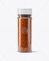 Glass Jar with Steak Seasoning Mockup