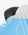 Transparent Plastic 5L Jerrycan Mockup