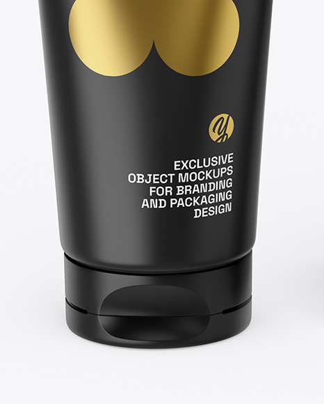 Cosmetic Tube with Box Mockup