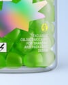 300сс PET Bottle with Gummies Mockup