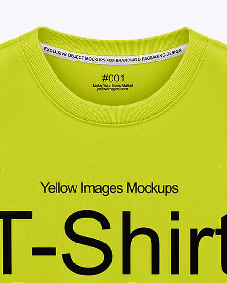 Crew Neck T-Shirt Mockup