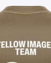 Round Collar Soccer Jersey Mockup