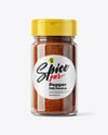 Jar with Grounded Aleppo Pepper Mockup