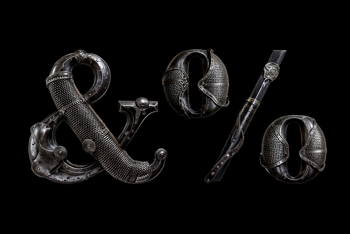 Knight Armor Font
