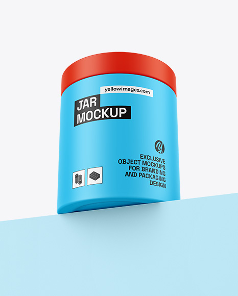 Matte Jar Mockup - Packaging mockups