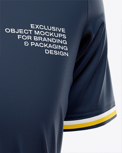 Men's Polo Shirt Mockup