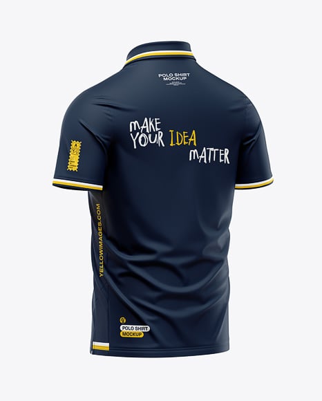 Men's Polo Shirt Mockup