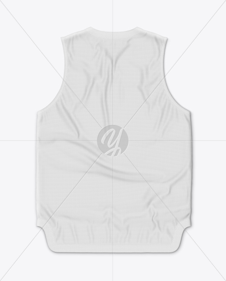Basketball Jersey Mockup - Back View