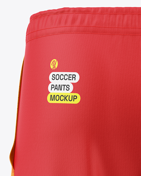Quarter Sports Pants Mockup - Back View