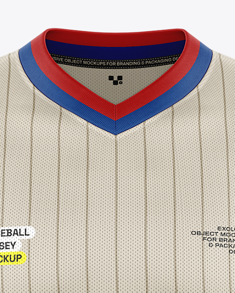 Baseball Jersey Mockup - Front View