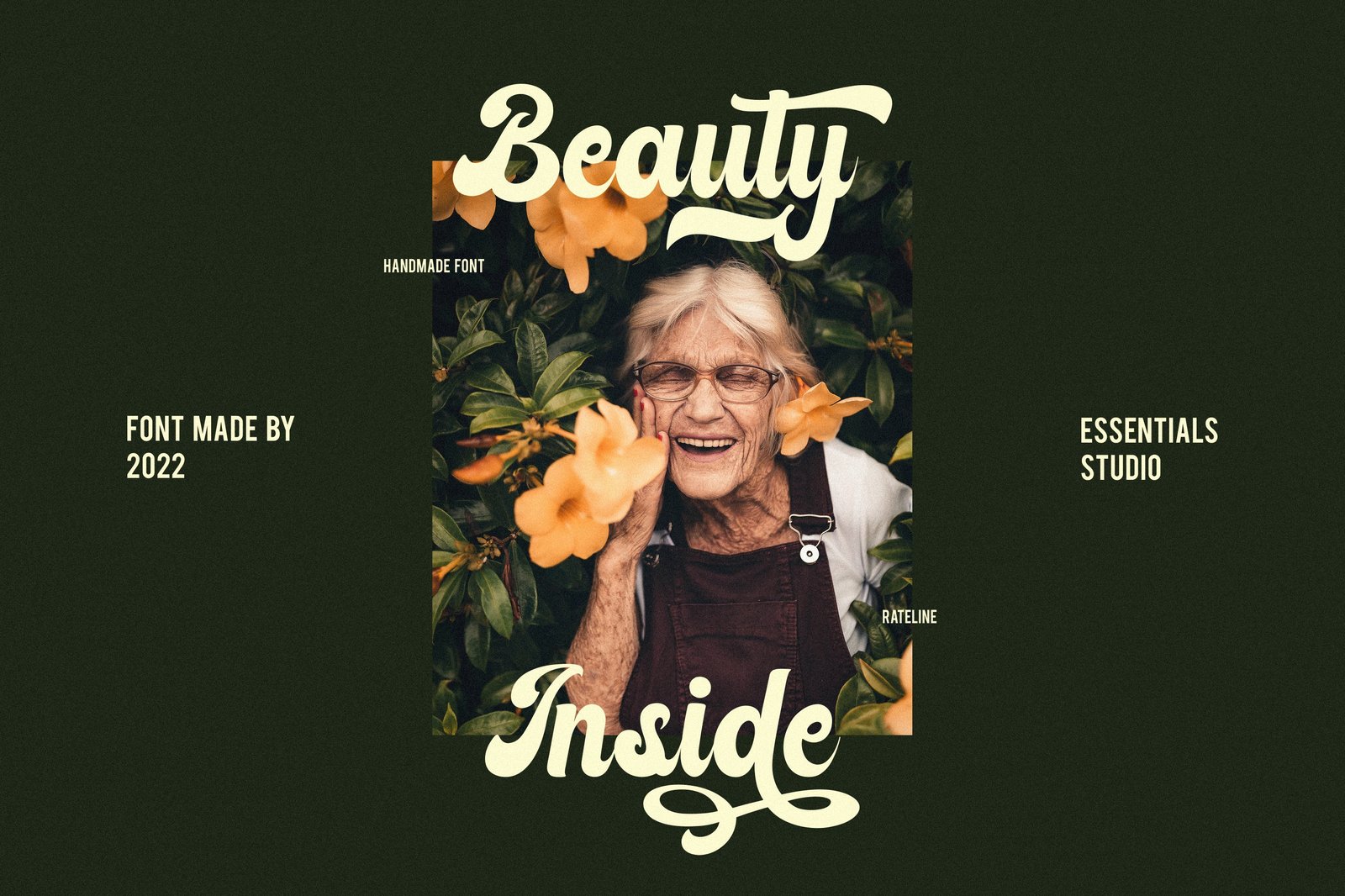 Rateline - Bold Vintage Font