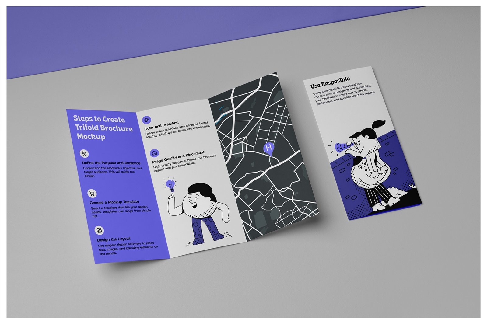 Studio Trifold Mockups