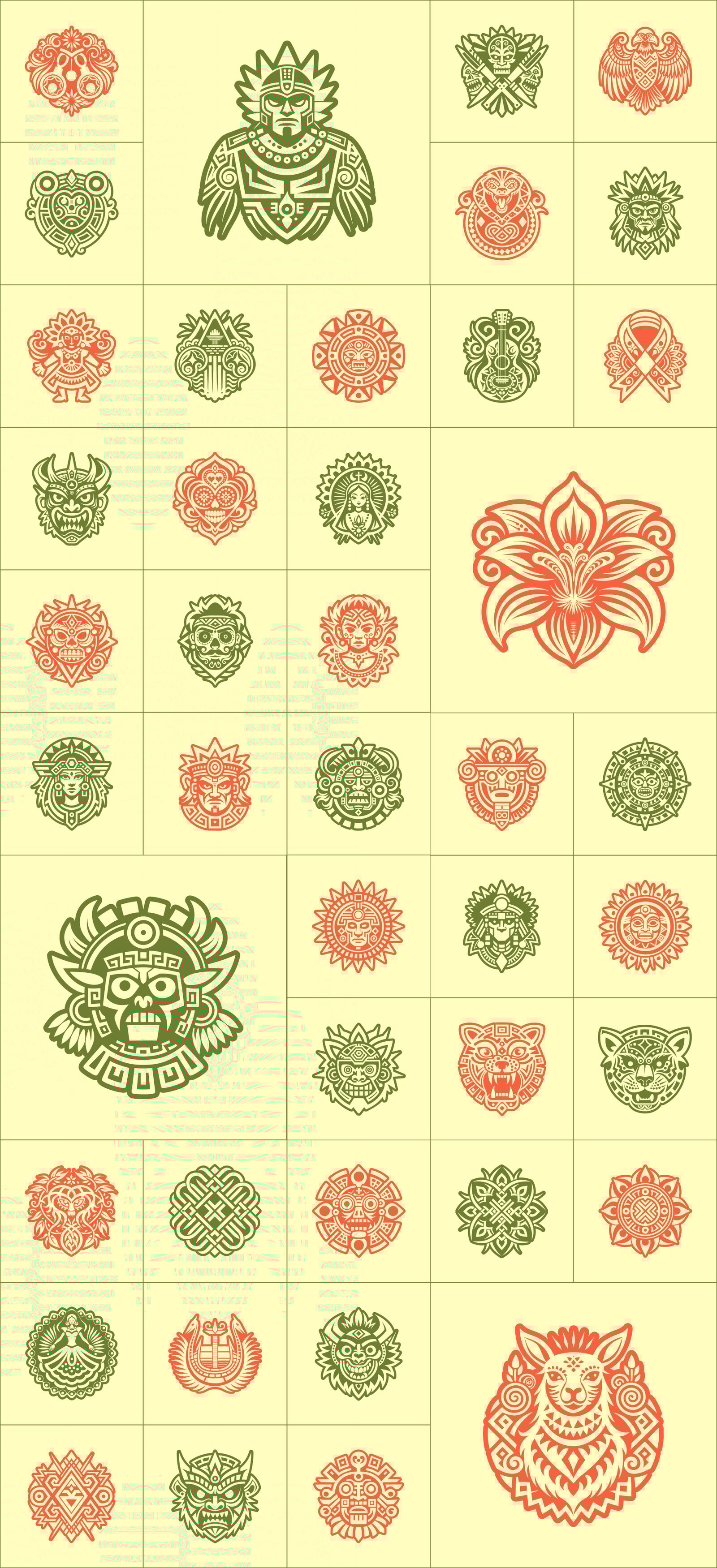 Peru and Hispanic Symbols