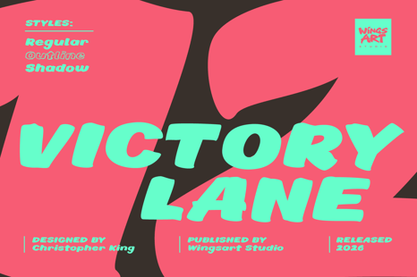 Victory Lane – A Brush Font for Race Car Livery and Signage - Graphic Design Assets