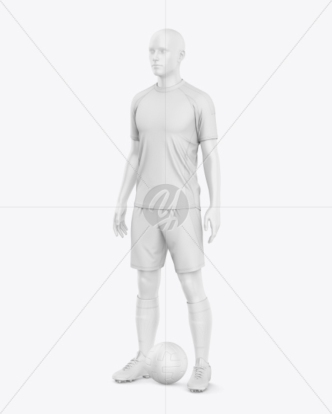 Soccer Kit w/ Mannequin Mockup