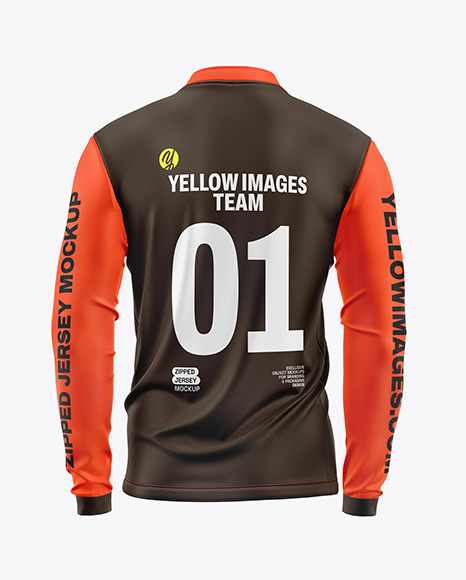 Jersey Mockup - Back View