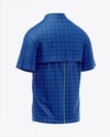 Raglan Short Sleeve Cage Jacket Mockup
