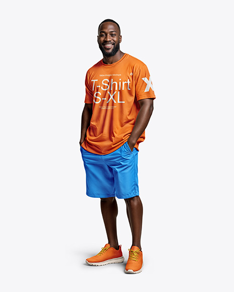 Black Man Wearing T-shirt and Shorts Mockup - Pdp+In+2020+Black+Tshirt+Outfit+Plain+Black+T+Shirt+Black+Tshirt+Men