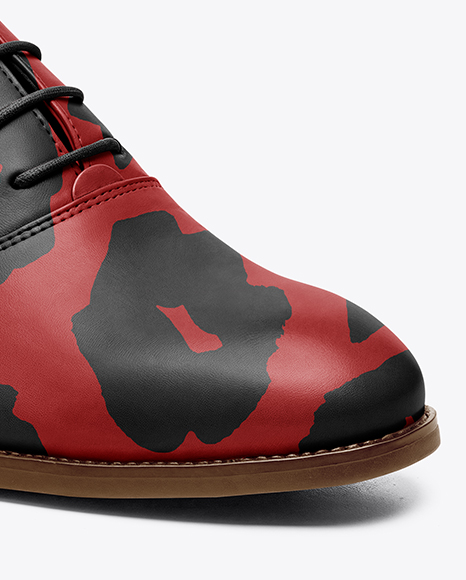 Women's Oxford Shoe Mockup