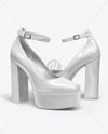 Pair of Platform Heels Mockup