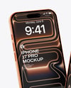 Two iPhone 17 Pro Mockup