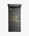 Pick Up Locker Mockup - Front View