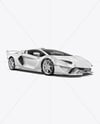 Sport Car Mockup - Front Half Side View