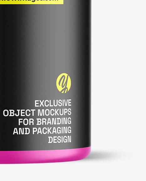 Matte Protein Jar Mockup