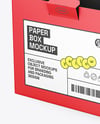 Paper Box Mockup