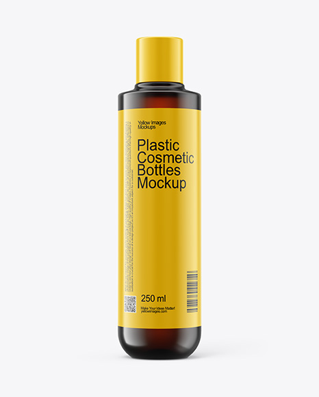 250ml Cosmetic Bottle Mockup