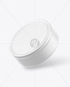 Matte Round Tin Box Mockup