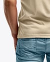 Man in a Polo Shirt and Jeans Mockup