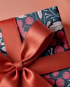 Christmas Gift Box with Bow Mockup