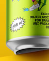 Aluminium Drink Can Mockup
