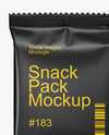 Matte Snack Pack Mockup