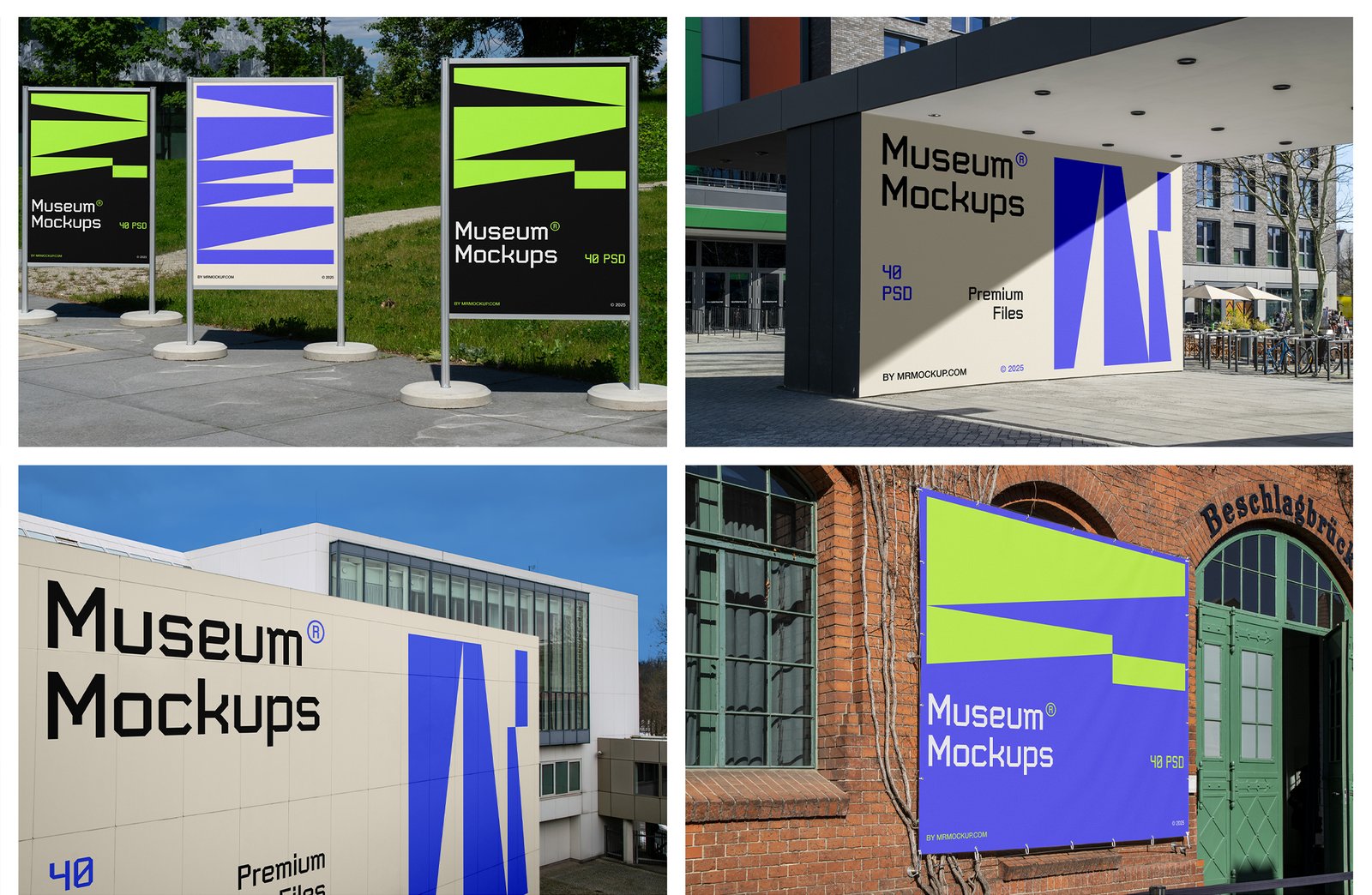 Museum Mockups