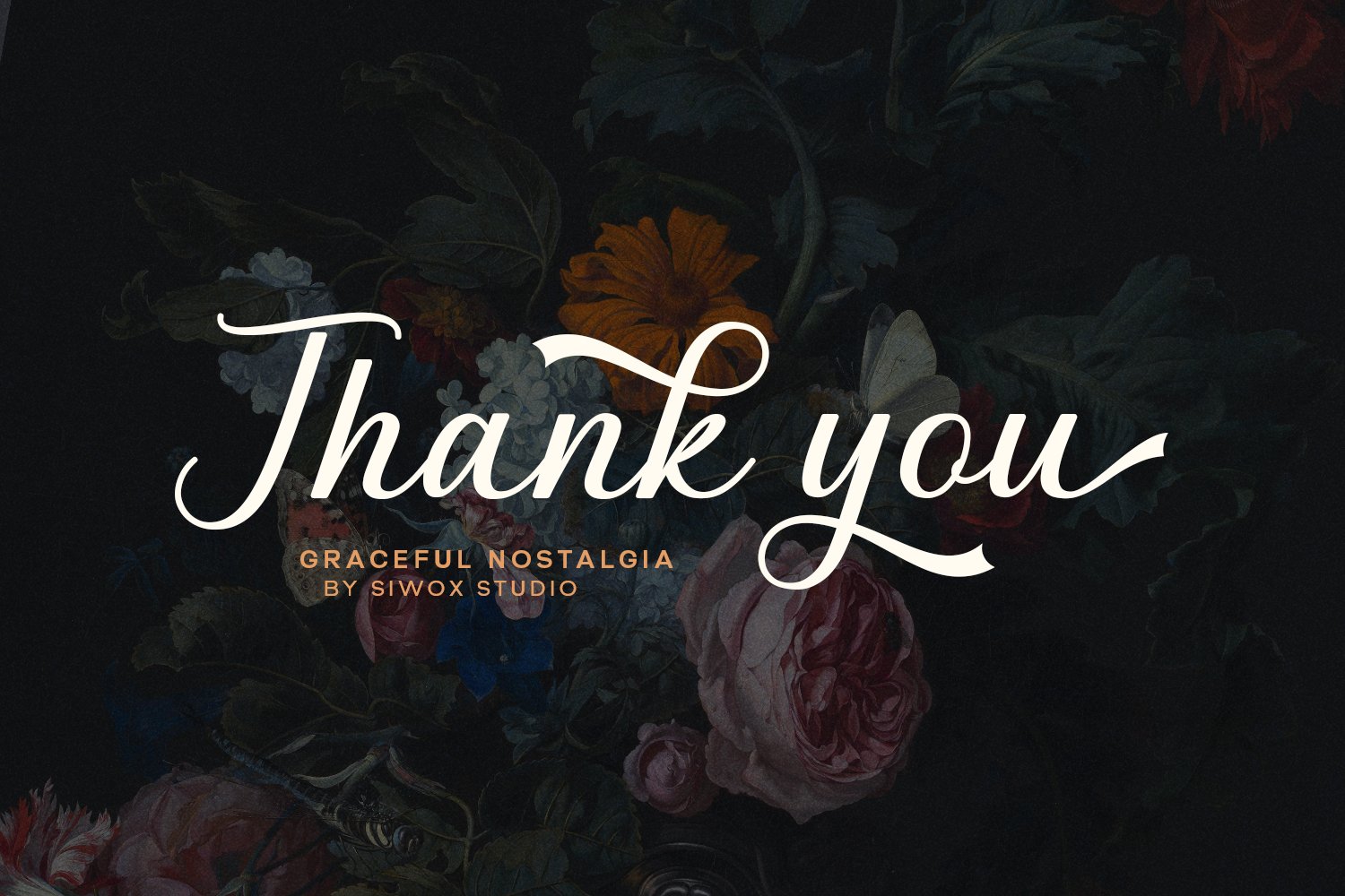 Graceful Nostagia Script Font