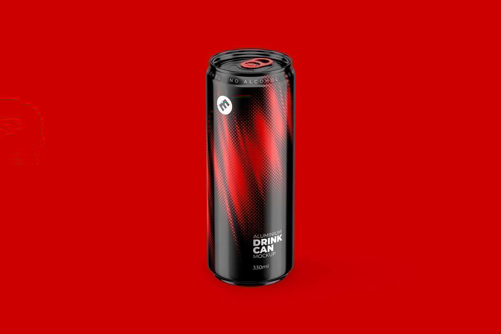 Sleek 330ml Aluminium Can Mockup