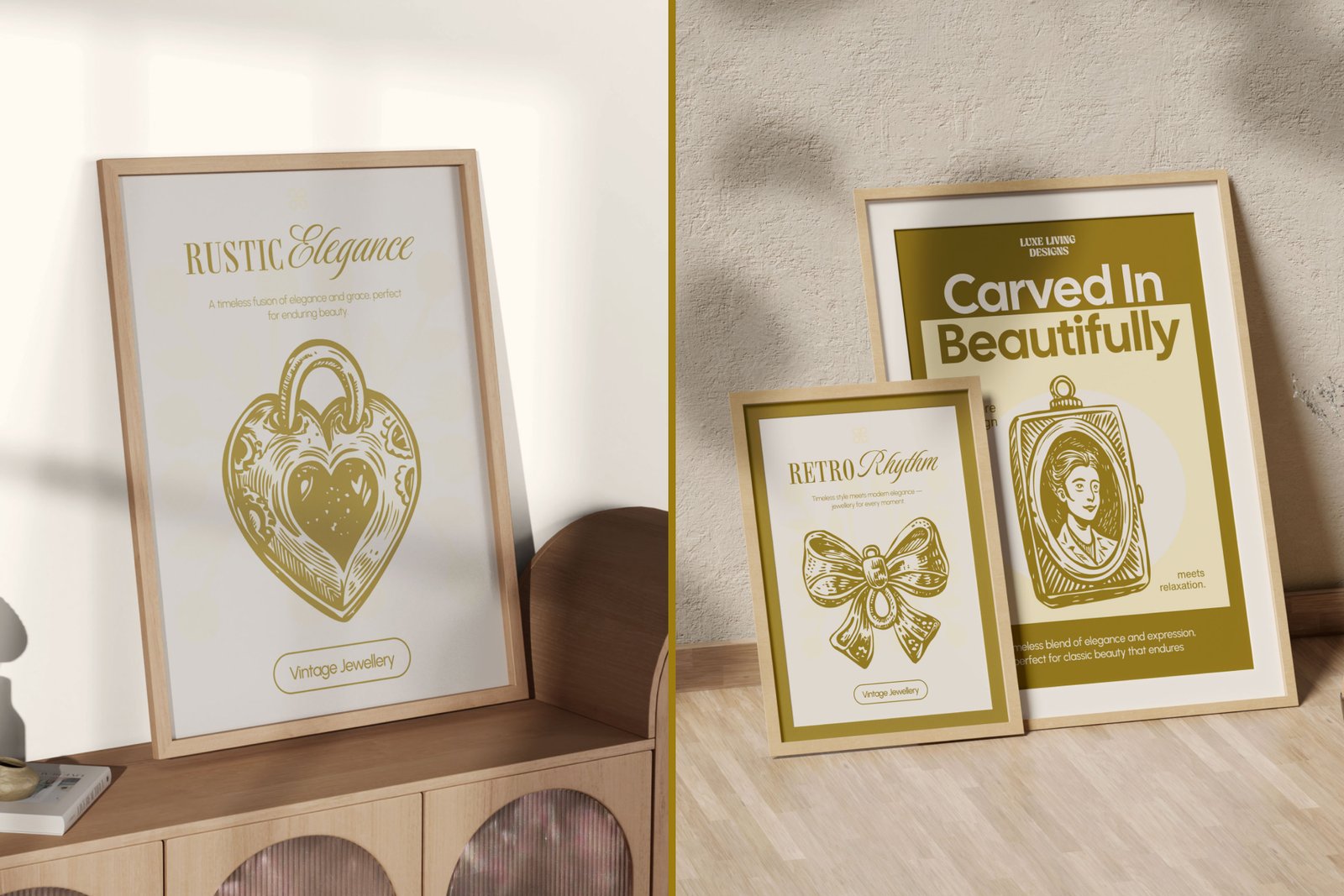 Vintage Jewellery Illustration Set