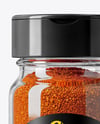 Spice Glass Jar with Cayenne Pepper Mockup